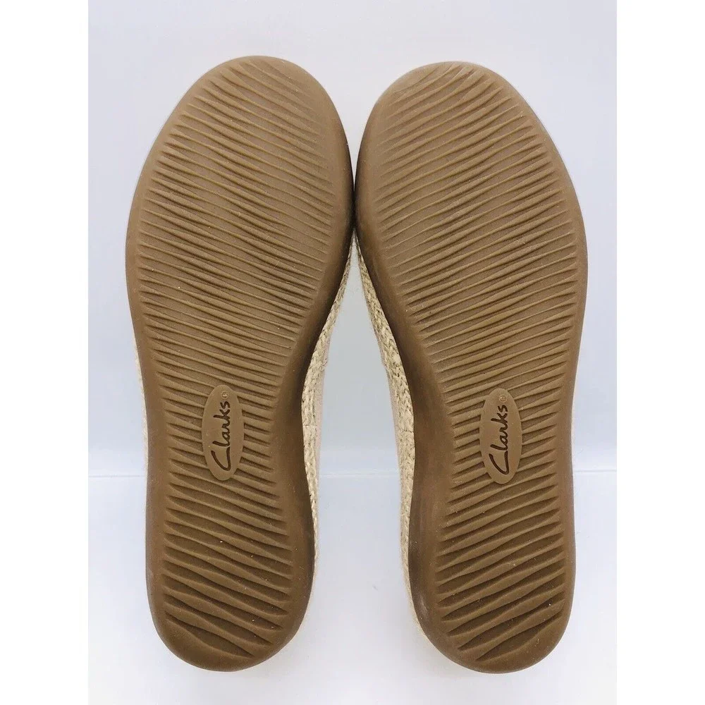 CLARKS Collection Women Danelly Sky Espadrille Slip-Ons Blush Suede, choose size - Picture 10 of 10